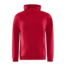 Craft Kapuzenpullover Hoodie Core Soul Sweatshirt (komfortable Passform) rot Herren