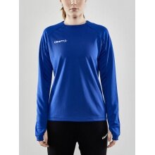 Craft Sport-Langarmshirt Evolve Crew Neck - aus Stretchmaterial - kobaltblau Damen