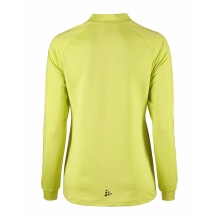 Craft Sport-Langarmshirt Extend Halfzip (hohe Bewegungsfreiheit, bequeme Passform) gelb Damen