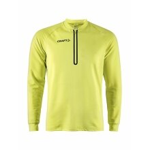 Craft Sport-Langarmshirt Extend Halfzip (hohe Bewegungsfreiheit, bequeme Passform) gelb Herren