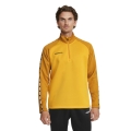 Craft Sport-Langarmshirt Squad 2.0 Halfzip (ergonomisches Design, hohe Elastizität) gelb Herren