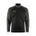 Craft Sport-Langarmshirt Squad 2.0 Halfzip (ergonomisches Design, hohe Elastizität) schwarz/grau Herren