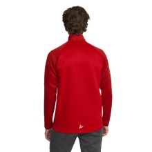 Craft Sport-Langarmshirt Squad 2.0 Halfzip (ergonomisches Design, hohe Elastizität) rot Herren