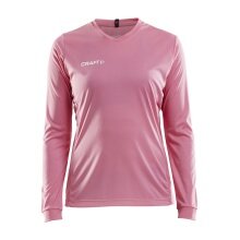 Craft Sport-Langarmshirt (Trikot) Squad Solid - hohe Elastizität, ergonomisches Design - pink Damen