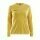 Craft Sport-Langarmshirt (Trikot) Squad Solid - hohe Elastizität, ergonomisches Design - gelb Damen