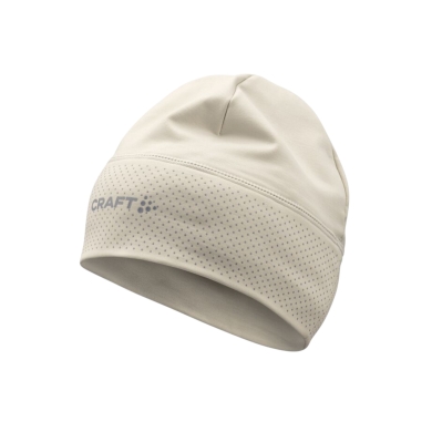 Craft Mütze Lumen Fleece Hat 2 (rec. Polyester, weiches Material) beige - 1 Stück