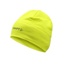 Craft Mütze Lumen Fleece Hat 2 (rec. Polyester, weiches Material) gelb - 1 Stück