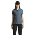 Craft Sport-Polo Core Unify (funktionelles Recyclingpolyester) grau/blau Damen