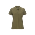 Craft Sport-Polo Core Unify (funktionelles Recyclingpolyester) khaki/grün Damen
