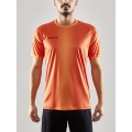 Craft Sport-Tshirt (Trikot) Progress 2.0 Graphic Jersey - leicht,funktionell und Stretchmaterial - orange/schwarz Herren