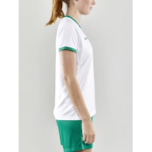 Craft Sport-Shirt (Trikot) Progress 2.0 Graphic Jersey - leicht, funktionell und Stretchmaterial - weiss/grün Damen