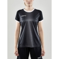 Craft Sport-Shirt (Trikot) Progress 2.0 Graphic Jersey - leicht, funktionell und Stretchmaterial - schwarz/weiss Damen