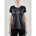 Craft Sport-Shirt (Trikot) Progress 2.0 Graphic Jersey - leicht, funktionell und Stretchmaterial - schwarz/weiss Damen