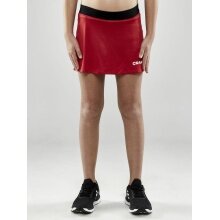 Craft Sport-Rock Squad Skirt - leicht, funktionell und Stretchmaterial, mit Innenslip - rot Mädchen