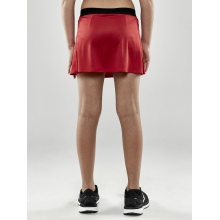 Craft Sport-Rock Squad Skirt - leicht, funktionell und Stretchmaterial, mit Innenslip - rot Mädchen