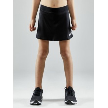 Craft Sport-Rock Squad Skirt - leicht, funktionell und Stretchmaterial, mit Innenslip - schwarz Mädchen
