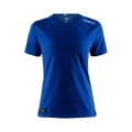 Craft Sport-Shirt Community Mix (Baumwolle) kobaltblau Damen