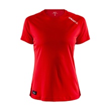 Craft Sport-Shirt Coummunity Function (100% Polyester, schnelltrocknend) rot Damen
