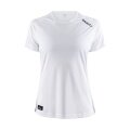 Craft Sport-Shirt Coummunity Function (100% Polyester, schnelltrocknend) weiss Damen