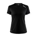 Craft Sport-Shirt Coummunity Function (100% Polyester, schnelltrocknend) schwarz Damen