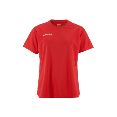 Craft Sport-Shirt Evolve 2.0 Structured Jersey (strapazierfähig, leicht) rot Damen