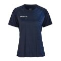 Craft Sport-Shirt Extend 2.0 Graphic Jersey (100% rec. Polyester, feuchtigkeitstransport) navyblau Damen