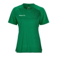 Craft Sport-Shirt Extend 2.0 Graphic Jersey (100% rec. Polyester, feuchtigkeitstransport) grün Damen