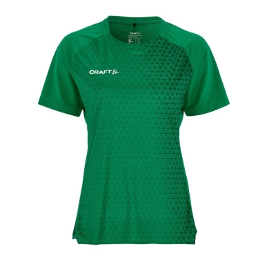 Craft Sport-Shirt Extend 2.0 Graphic Jersey (100% rec. Polyester, feuchtigkeitstransport) grün Damen