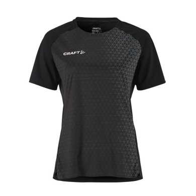 Craft Sport-Shirt Extend 2.0 Graphic Jersey (100% rec. Polyester, feuchtigkeitstransport) schwarz Damen