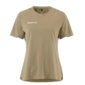 Craft Sport-Shirt Extend 2.0 Jersey (100% rec. Polyester, feuchtigkeitstransport) beige Damen