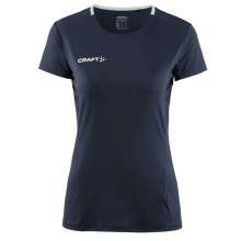 Craft Sport-Shirt Extend Jersey (rec. Polyester, Mesh-Einsätze) kobaltblau Damen