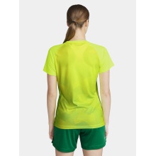 Craft Sport-Shirt (Trikot) Premier Fade Jersey (rec. Polyester, V-Ausschnitt) limegrün Damen