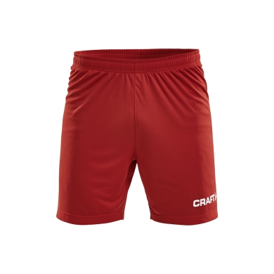 Craft Sporthose (Short) Squad Solid WB - mit Innenshort, elastisches Material - rot Herren