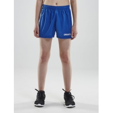 Craft Sporthose Short Pro Control kurz royalblau/weiss Jungen