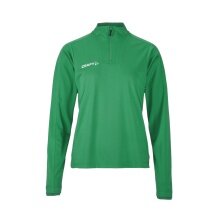 Craft Sport-Langarmshirt Evolve 2.0 Halfzip (100% rec. Polyester) grün Damen