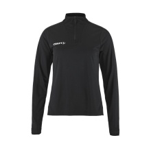 Craft Sport-Langarmshirt Evolve 2.0 Halfzip (100% rec. Polyester) schwarz Damen