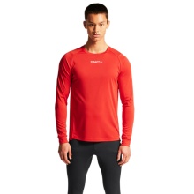 Craft Sport-Langarmshirt Rush 2.0 Tee (leicht, funktionell) rot Herren