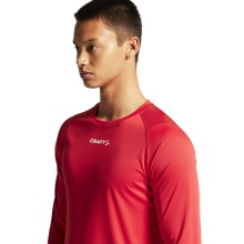 Craft Sport-Langarmshirt Rush 2.0 Tee (leicht, funktionell) rot Herren
