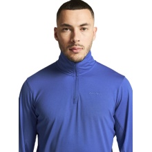 Craft Sport-Langarmshirt Flow Half-Zip (leicht, weiches Tragegefühl) royalblau Herren