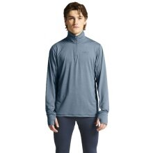 Craft Sport-Langarmshirt Flow Half-Zip (leicht, weiches Tragegefühl) blau Herren