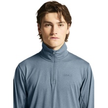 Craft Sport-Langarmshirt Flow Half-Zip (leicht, weiches Tragegefühl) blau Herren