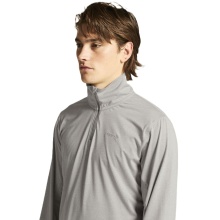 Craft Sport-Langarmshirt Flow Half-Zip (leicht, weiches Tragegefühl) grau Herren