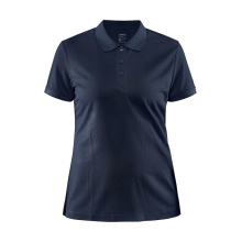 Craft Sport-Polo Core Unify (funktionelles Recyclingpolyester) navyblau Damen
