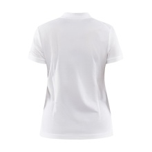 Craft Sport-Polo Core Unify (funktionelles Recyclingpolyester) weiss Damen