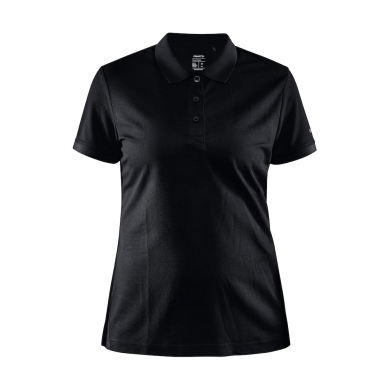 Craft Sport-Polo Core Unify (funktionelles Recyclingpolyester) schwarz Damen