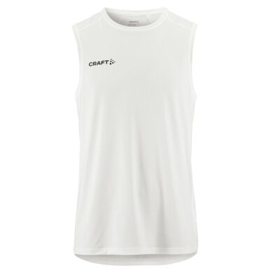 Craft Sport-Tank Ability Sl Tee (Mesh-Einsätze, feuchtigkeitstransport) weiss Herren