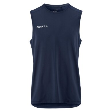 Craft Sport-Tank Ability Sl Tee (Mesh-Einsätze, feuchtigkeitstransport) navyblau Herren