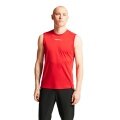 Craft Sport-Tank Rush 2.0 Singlet ärmellos (100% rec. Polyester) rot Herren
