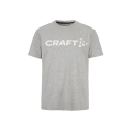 Craft Sport-Tshirt Community 2.0 Tee (Logo, Baumwolle-Mischung) grau Herren