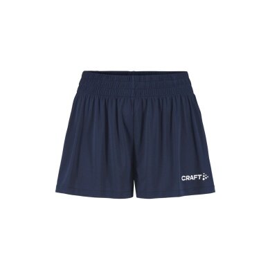 Craft Sporthose Ability Jersey Shorts (leicht, elastich Material) kurz navyblau Damen